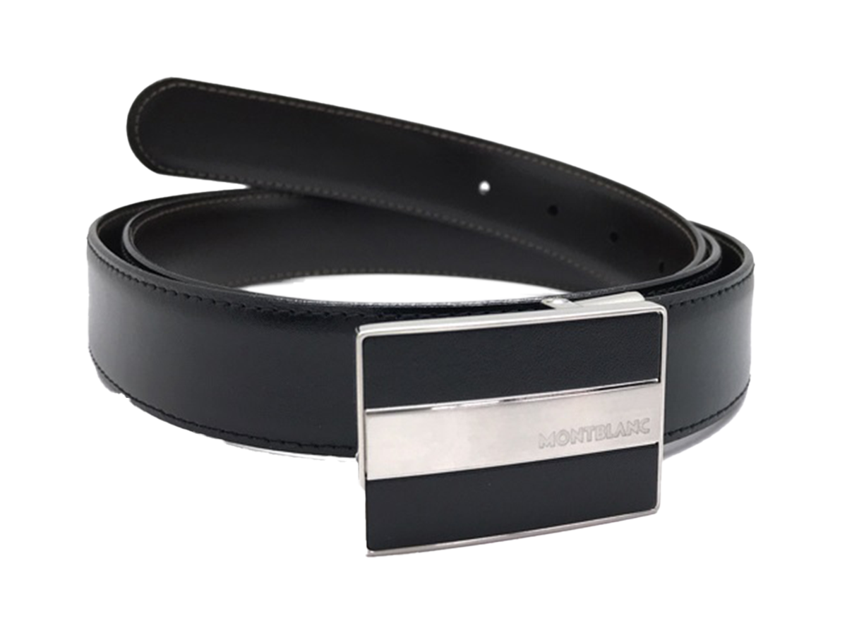 Black/Brown Reversible Cut-To-Size Business Belt