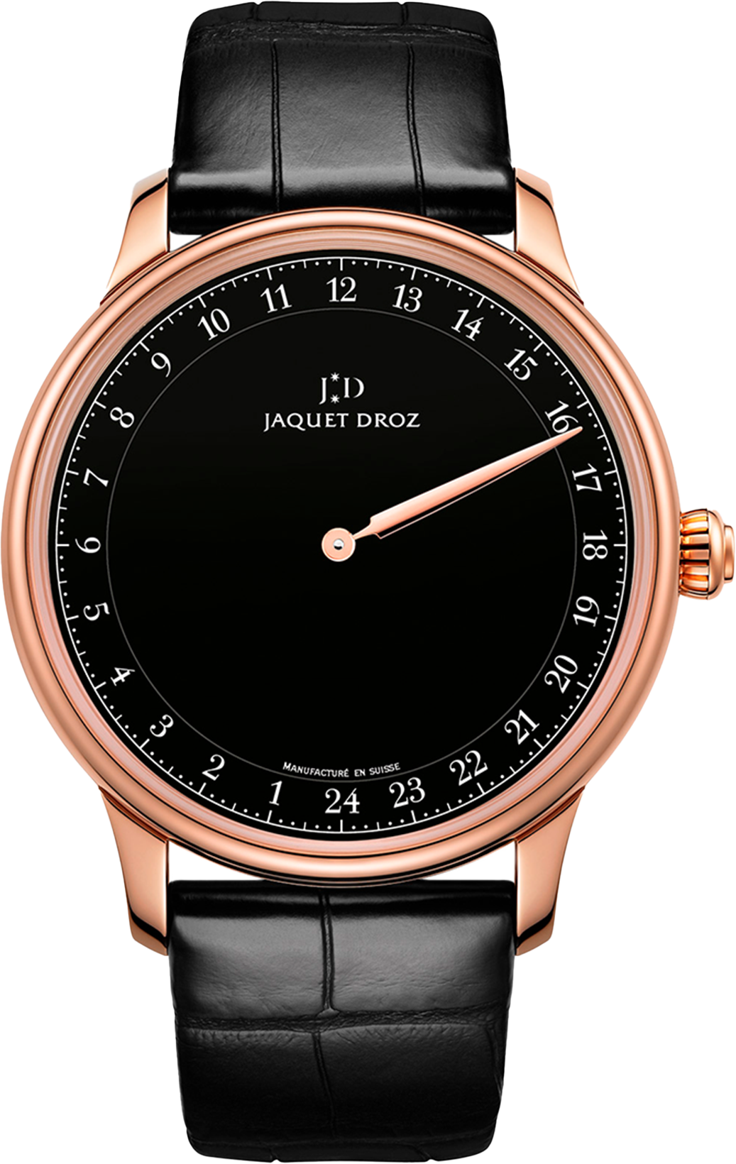 Grande Heure Black Enamel