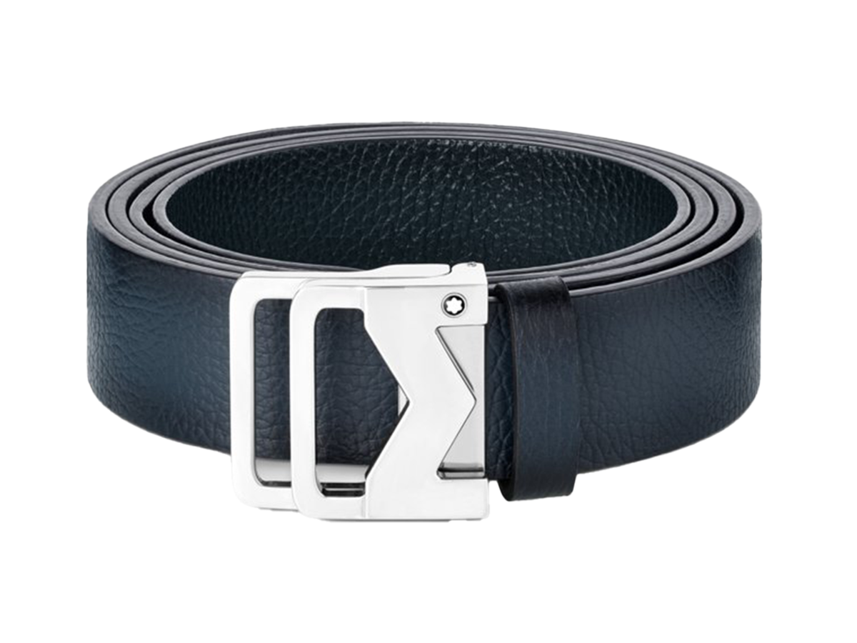 M Buckle Sfumato Blue 35 MM Belt