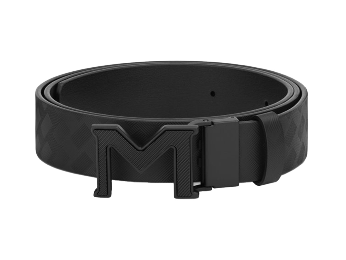 M Buckle Extreme 3.0 Black/Plain Black 35 MM Belt